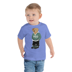 Blue Polo Bear Tee