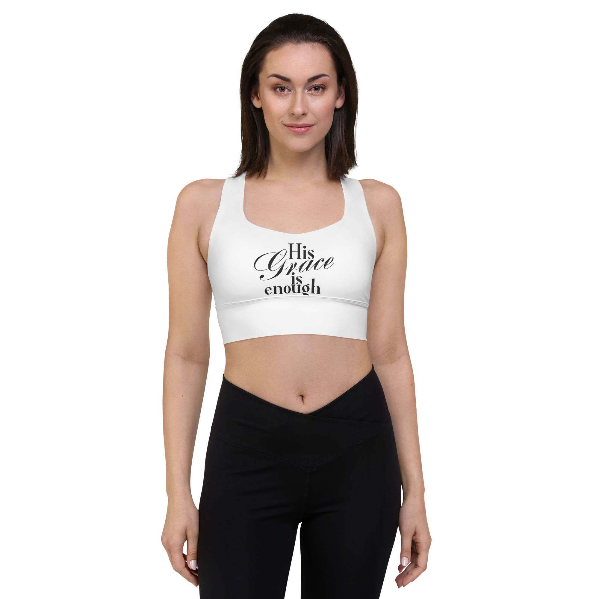 Longline sports bra