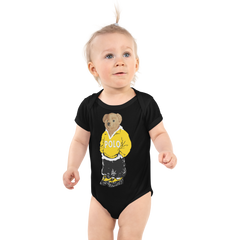 Yellow Polo Bear Bodysuit