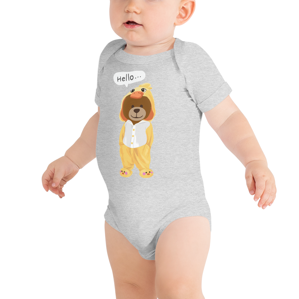 Duck Suit Bear Bodysuit