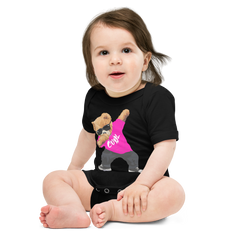 Pink Cool Bear Bodysuit