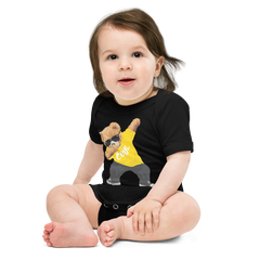Yellow Cool Bear Bodysuit