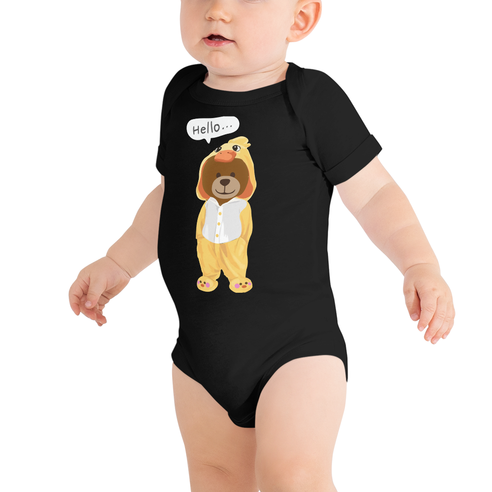 Duck Suit Bear Bodysuit
