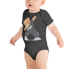 Black Cool Bear Bodysuit