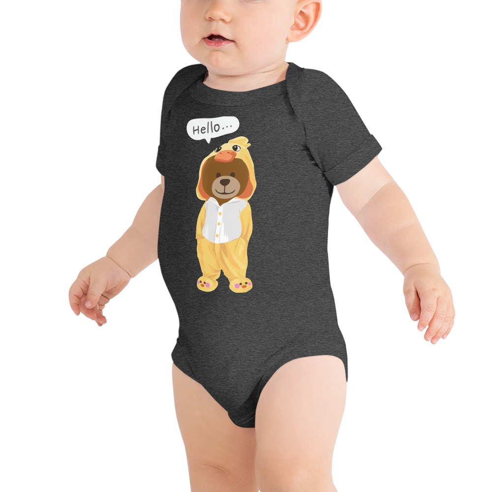 Duck Suit Bear Bodysuit