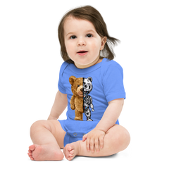 Half Robot Bear Bodysuit
