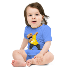 Yellow Cool Bear Bodysuit
