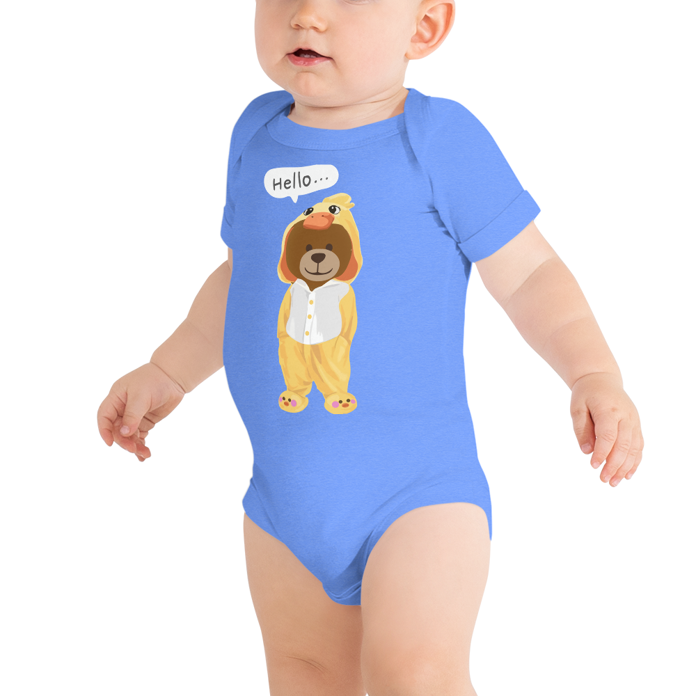 Duck Suit Bear Bodysuit