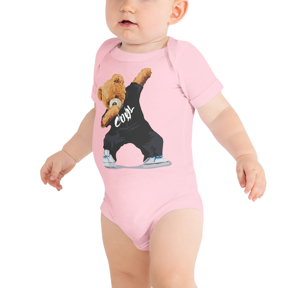Black Cool Bear Bodysuit