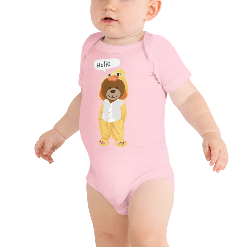Duck Suit Bear Bodysuit
