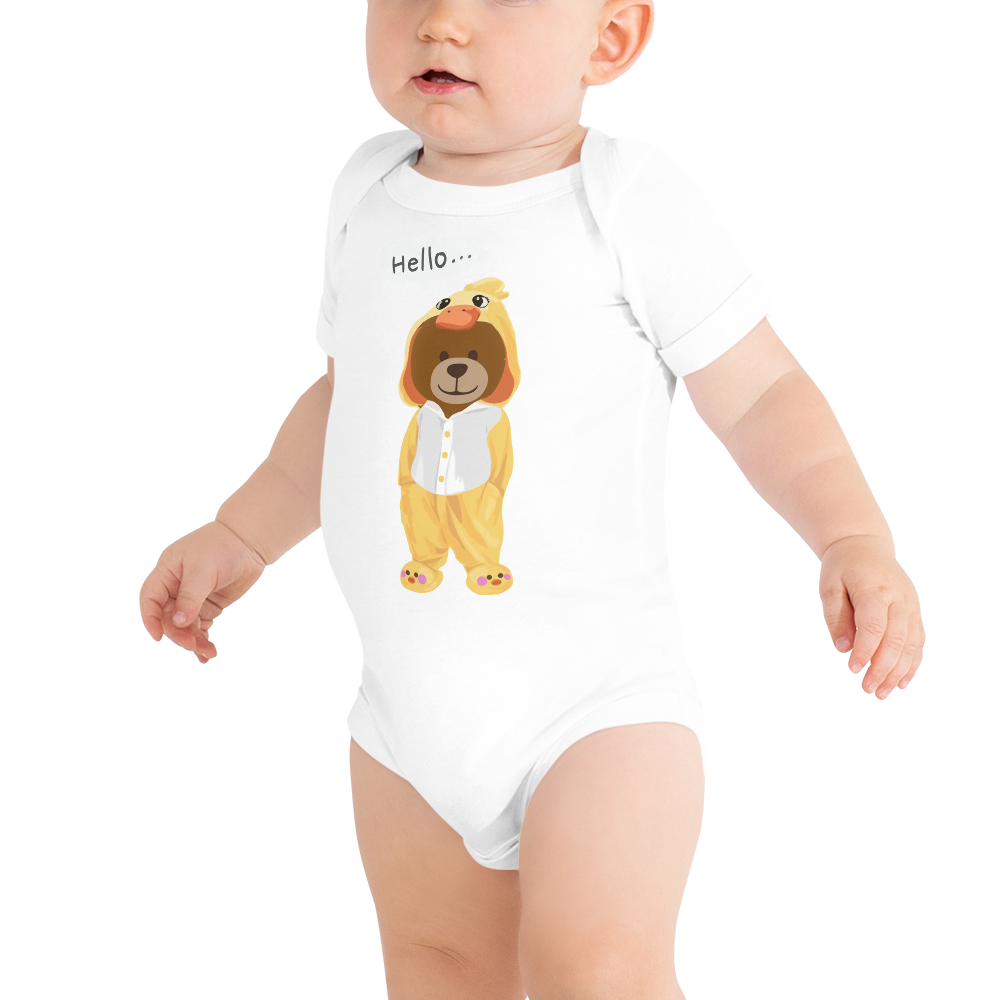 Duck Suit Bear Bodysuit