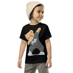 Black Cool Bear Tee