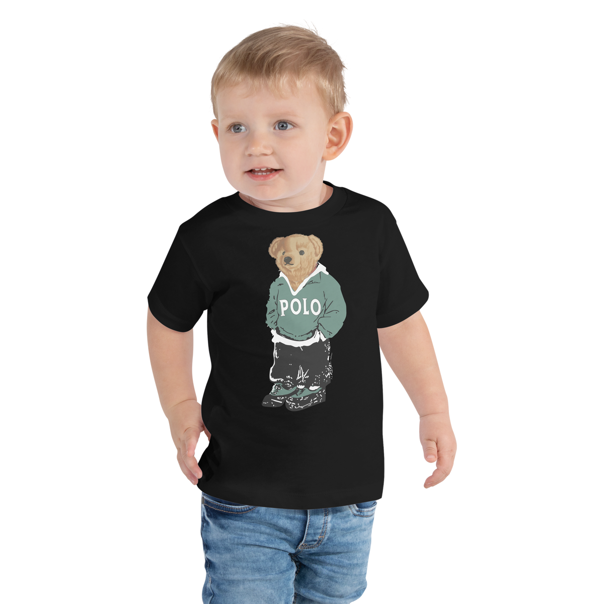 Blue Polo Bear Tee