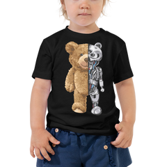 Half Robot Bear Tee