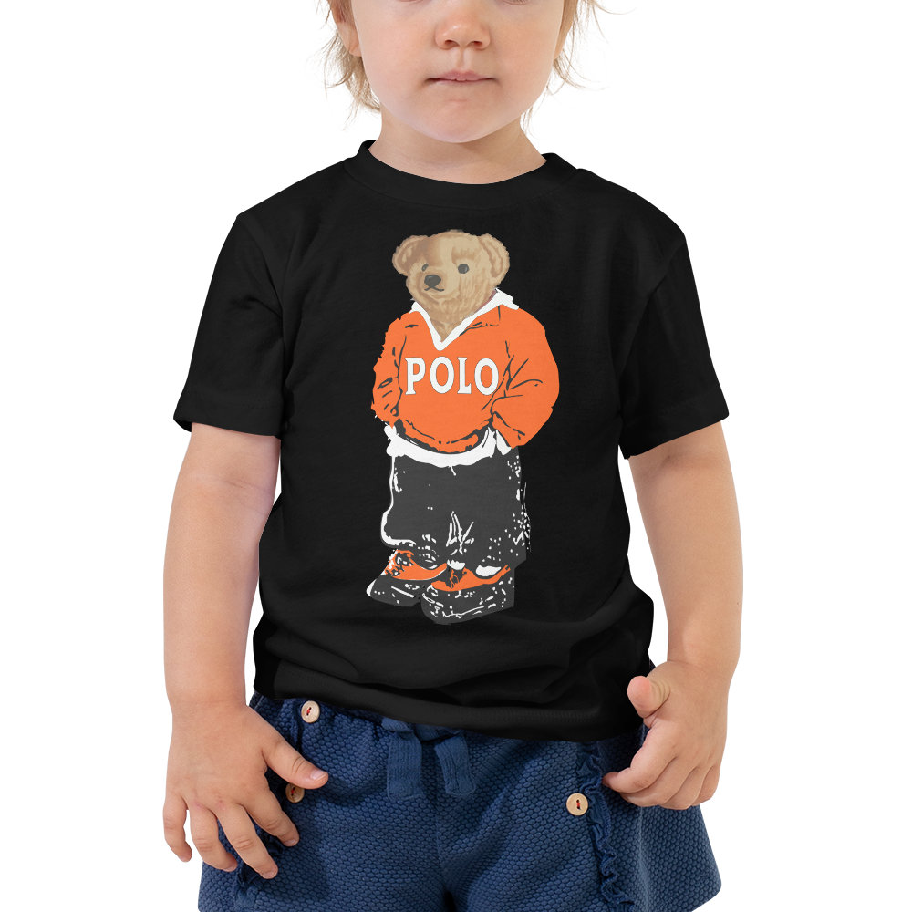 Orange Polo Bear Tee