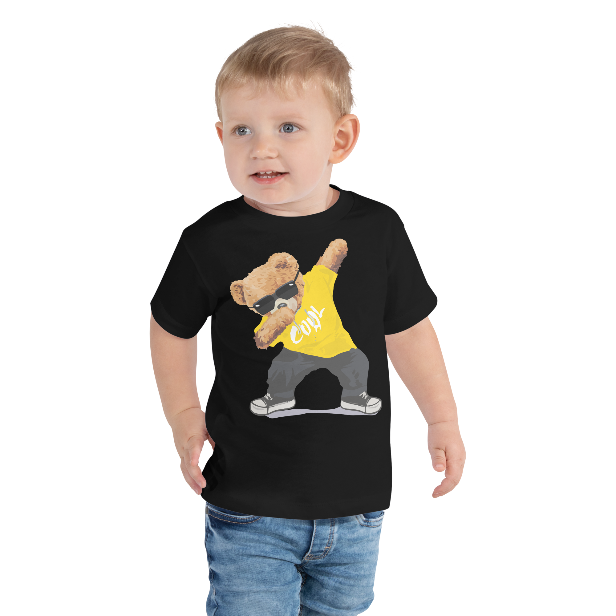 Yellow Cool Bear Tee