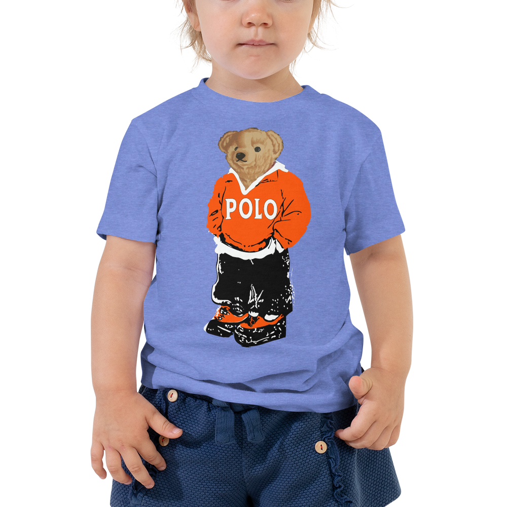 Orange Polo Bear Tee