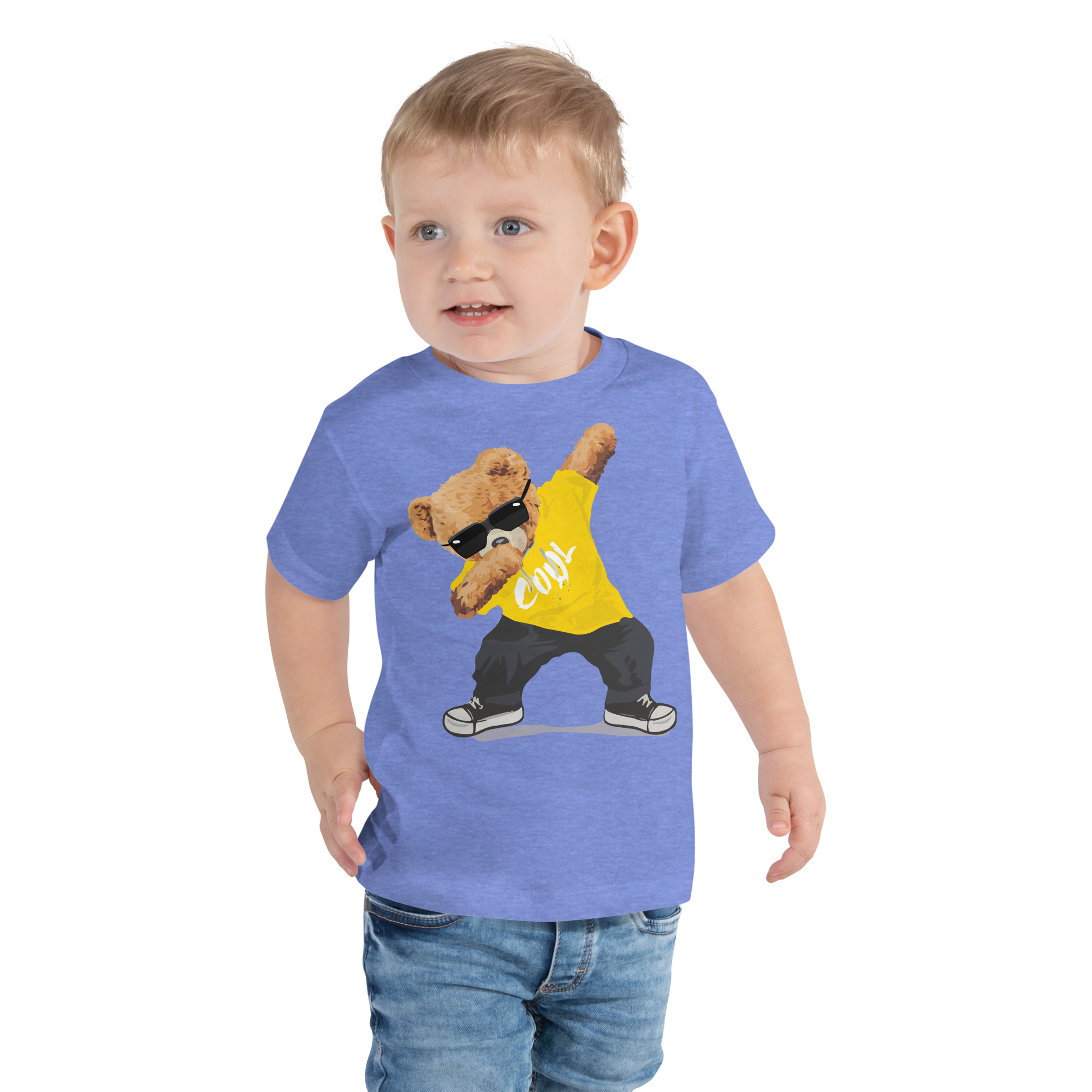 Yellow Cool Bear Tee