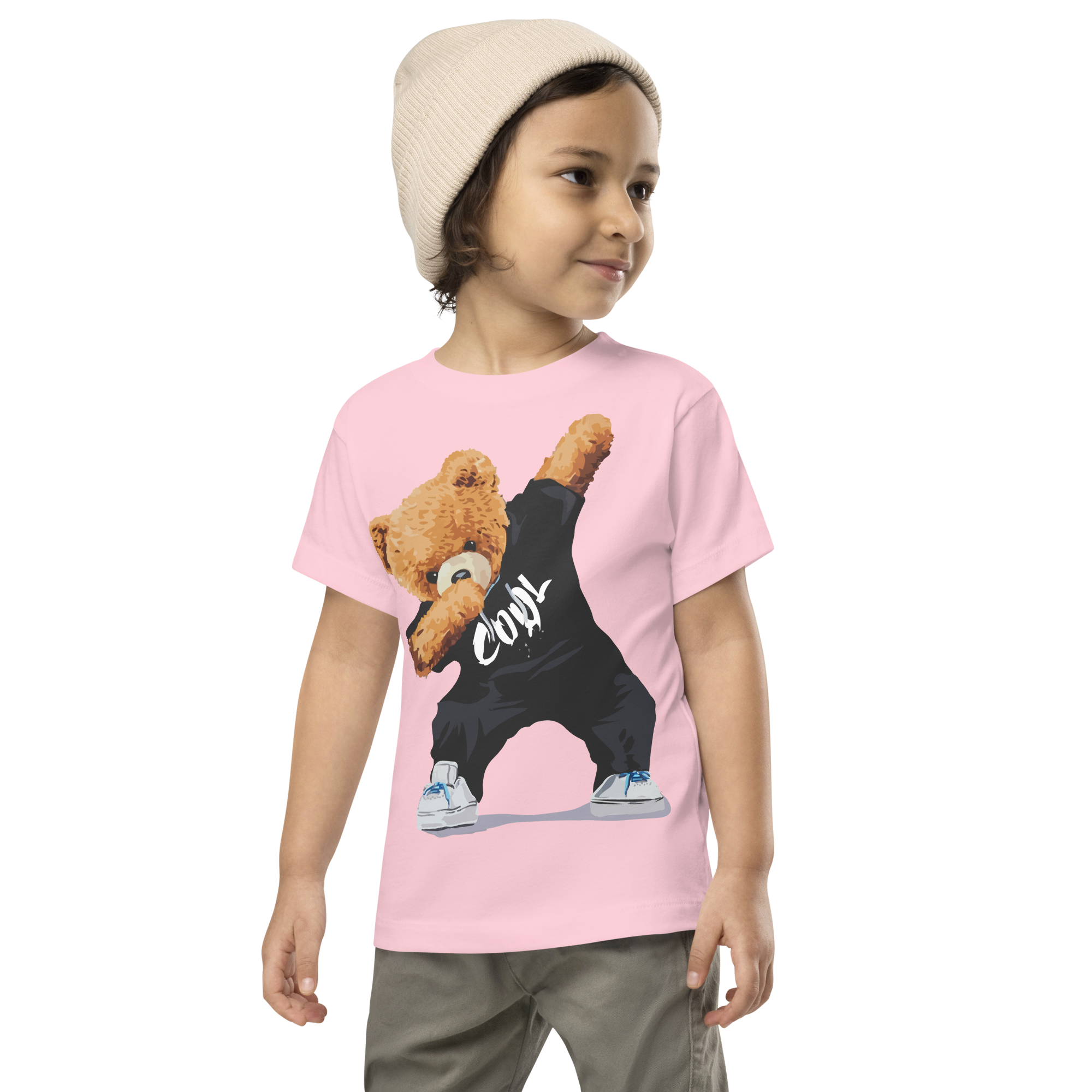 Black Cool Bear Tee