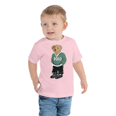 Blue Polo Bear Tee