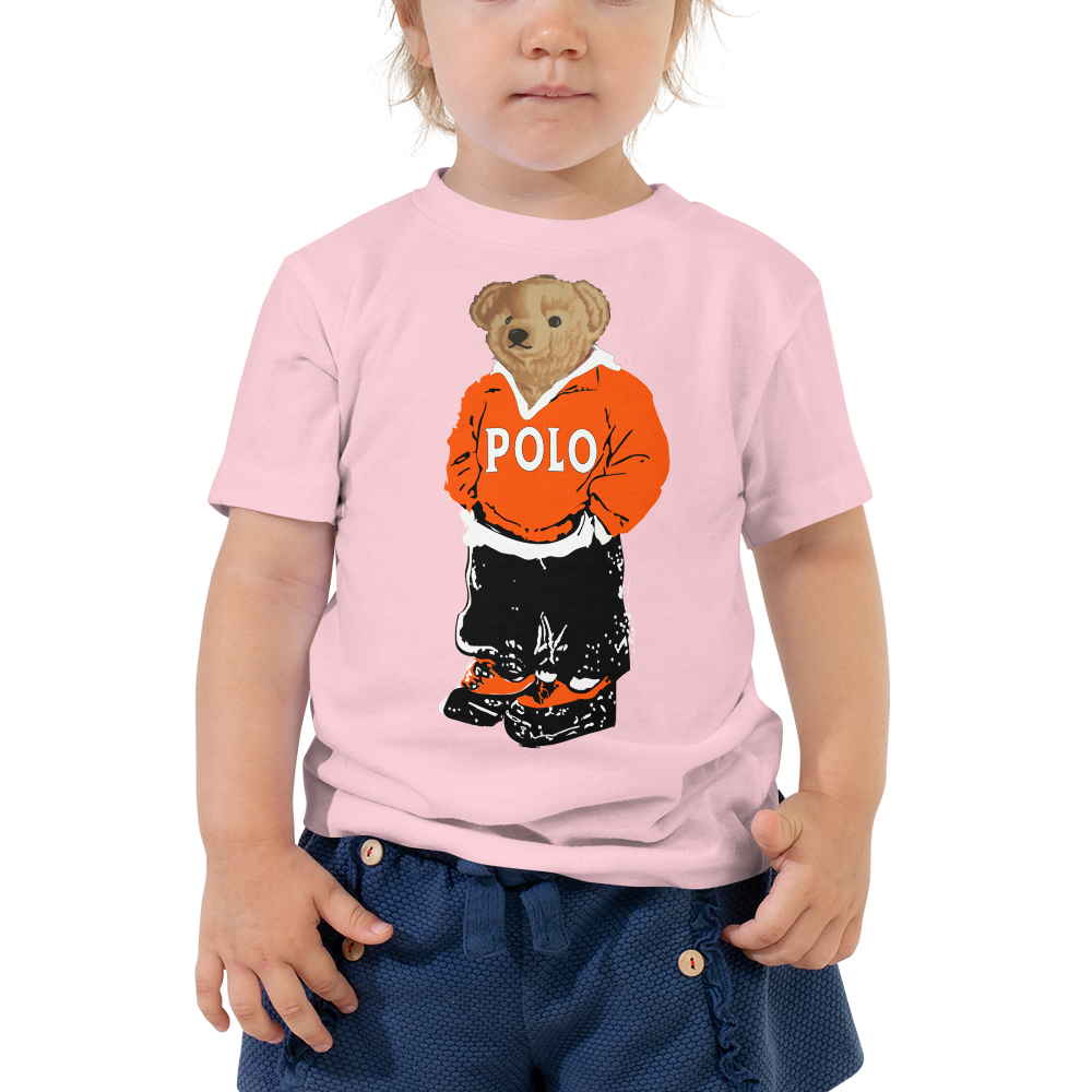 Orange Polo Bear Tee