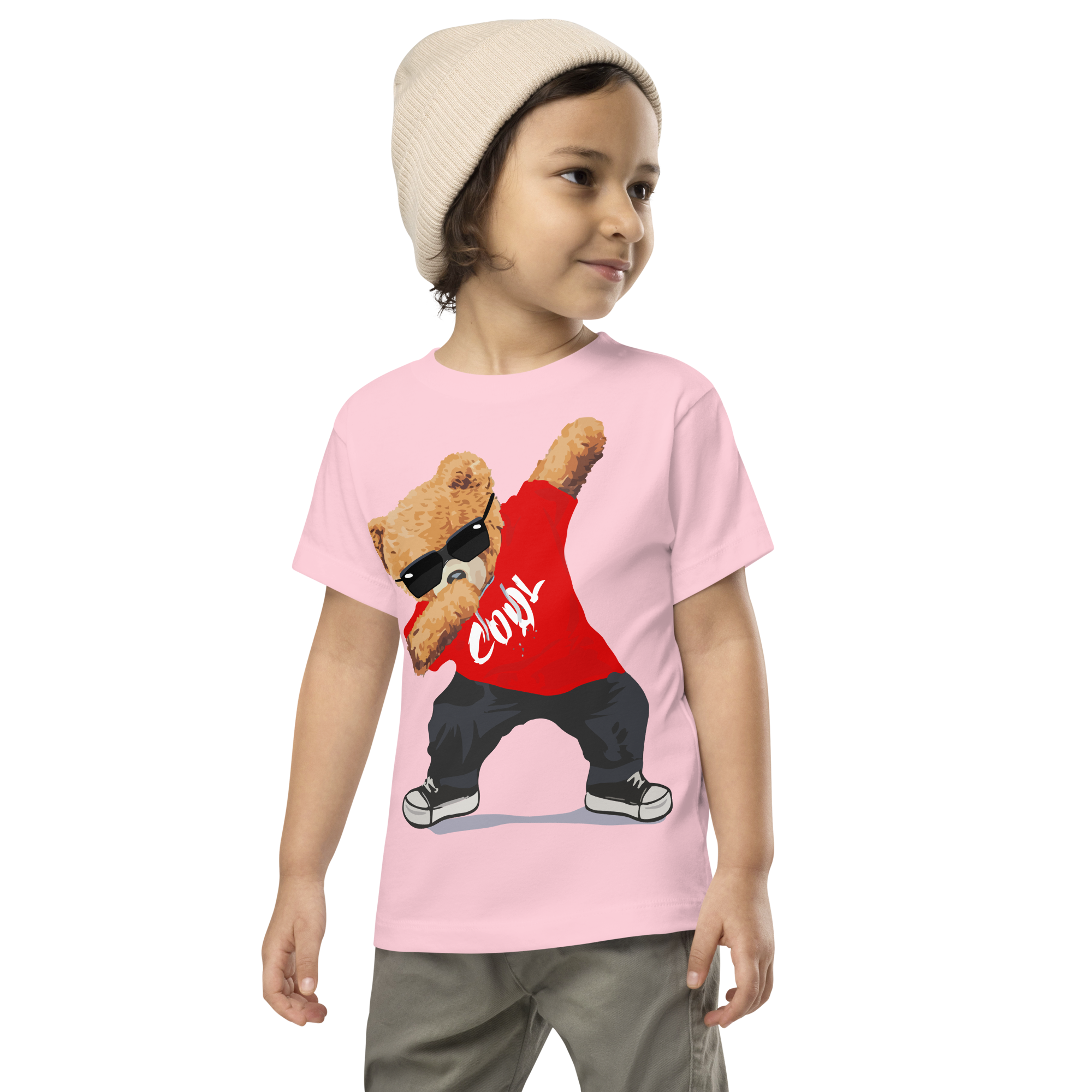 Red Cool Bear Tee