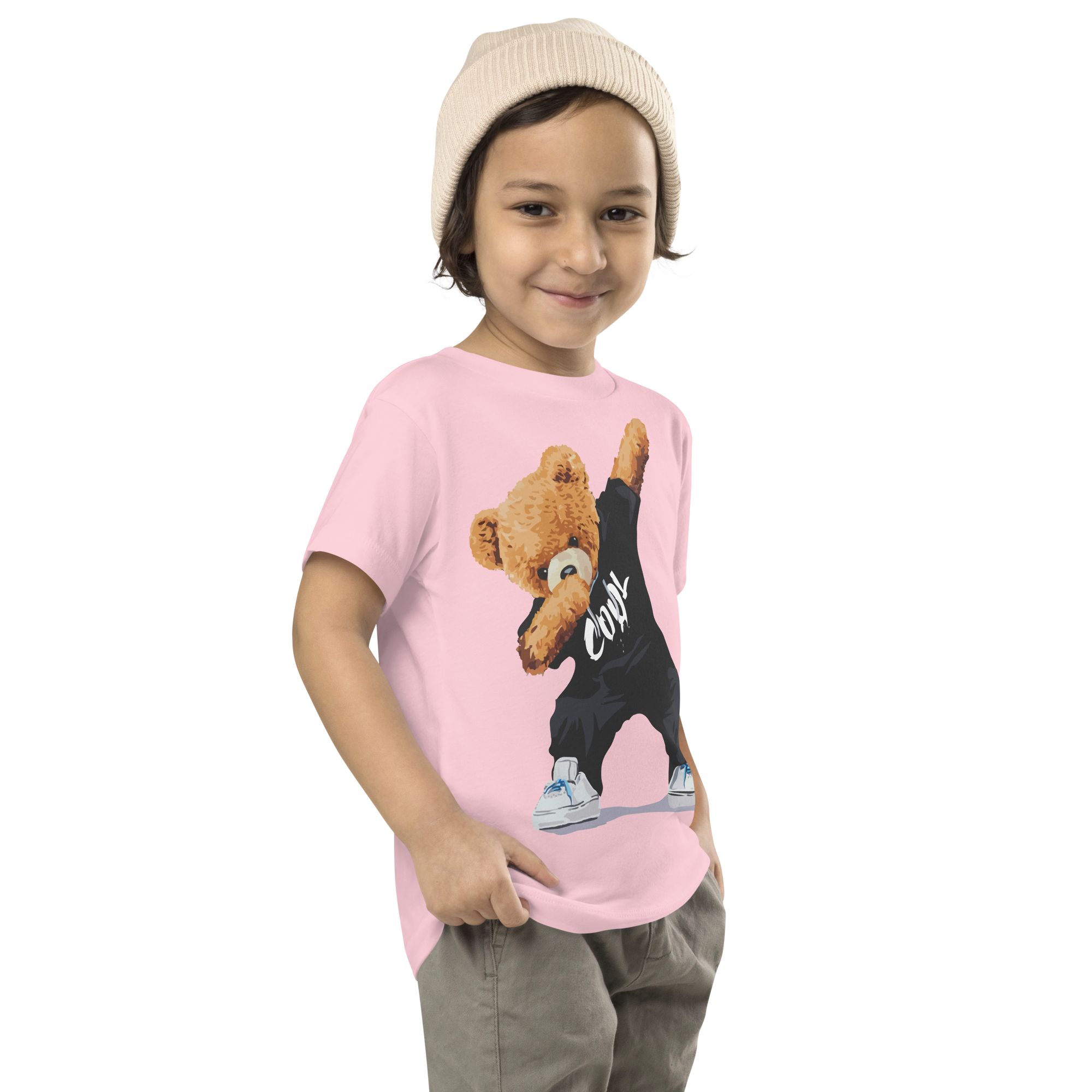 Black Cool Bear Tee
