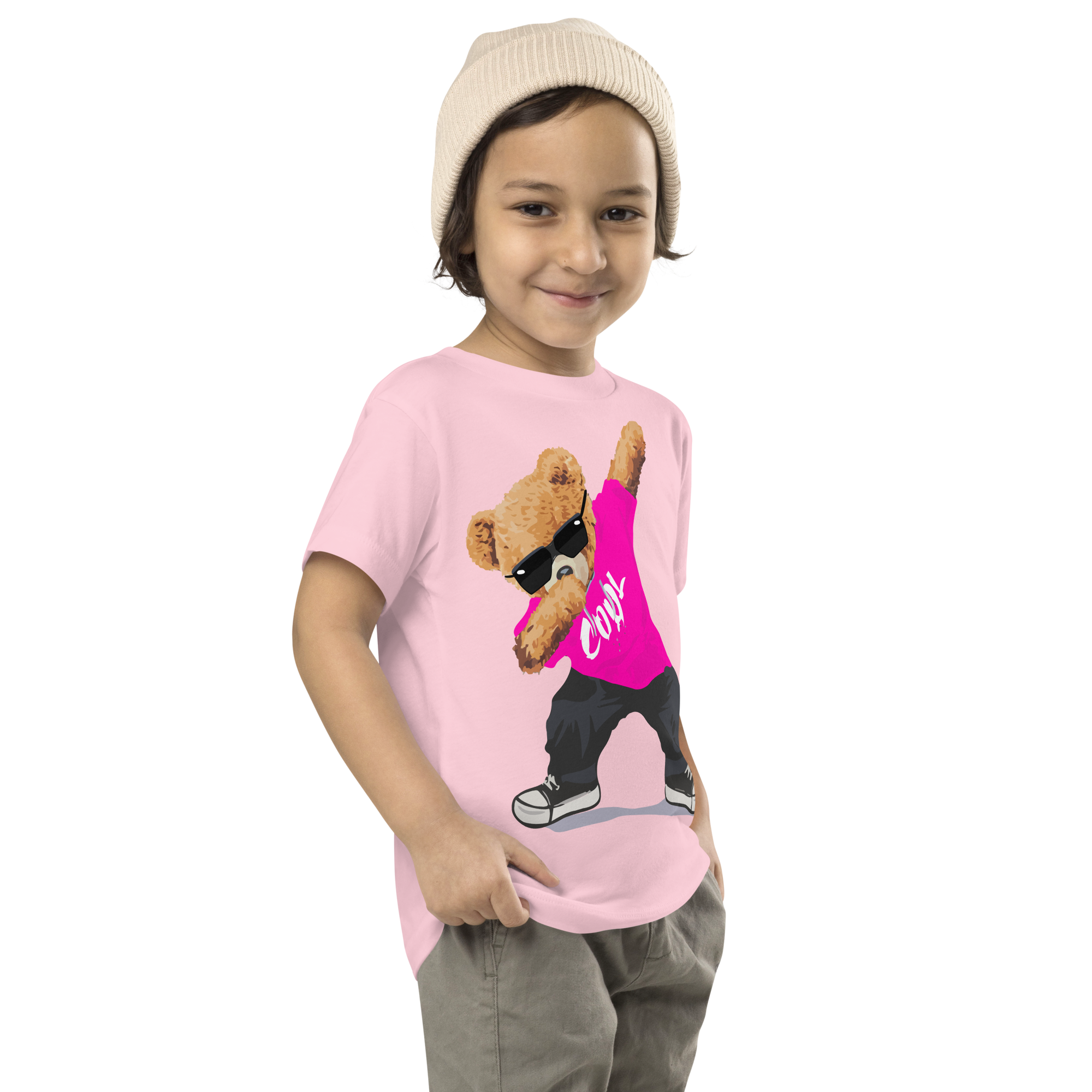 Pink Cool Bear Tee