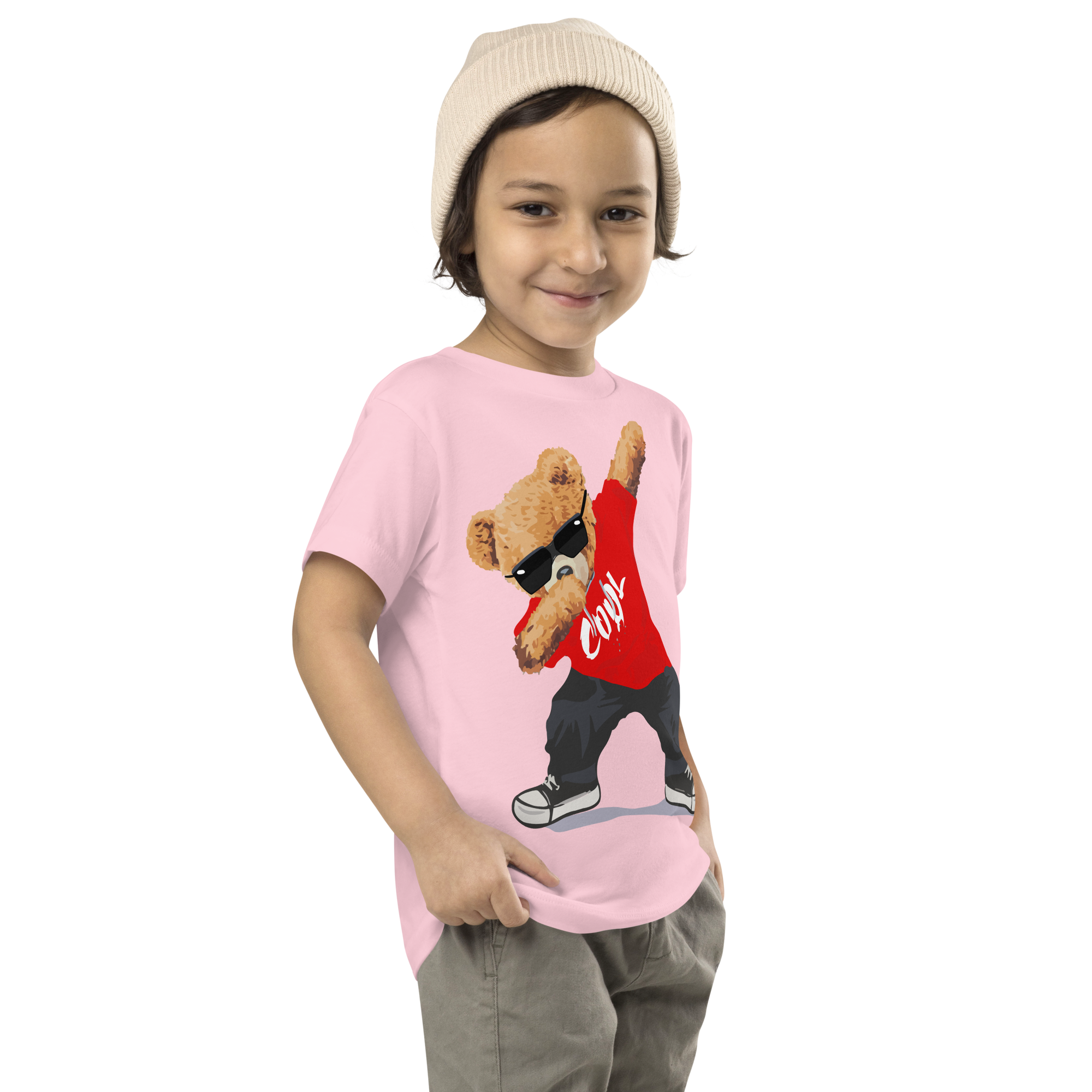 Red Cool Bear Tee