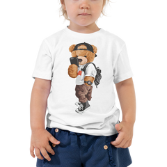 Selfied Bear White Tee