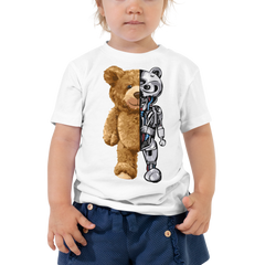 Half Robot Bear Tee