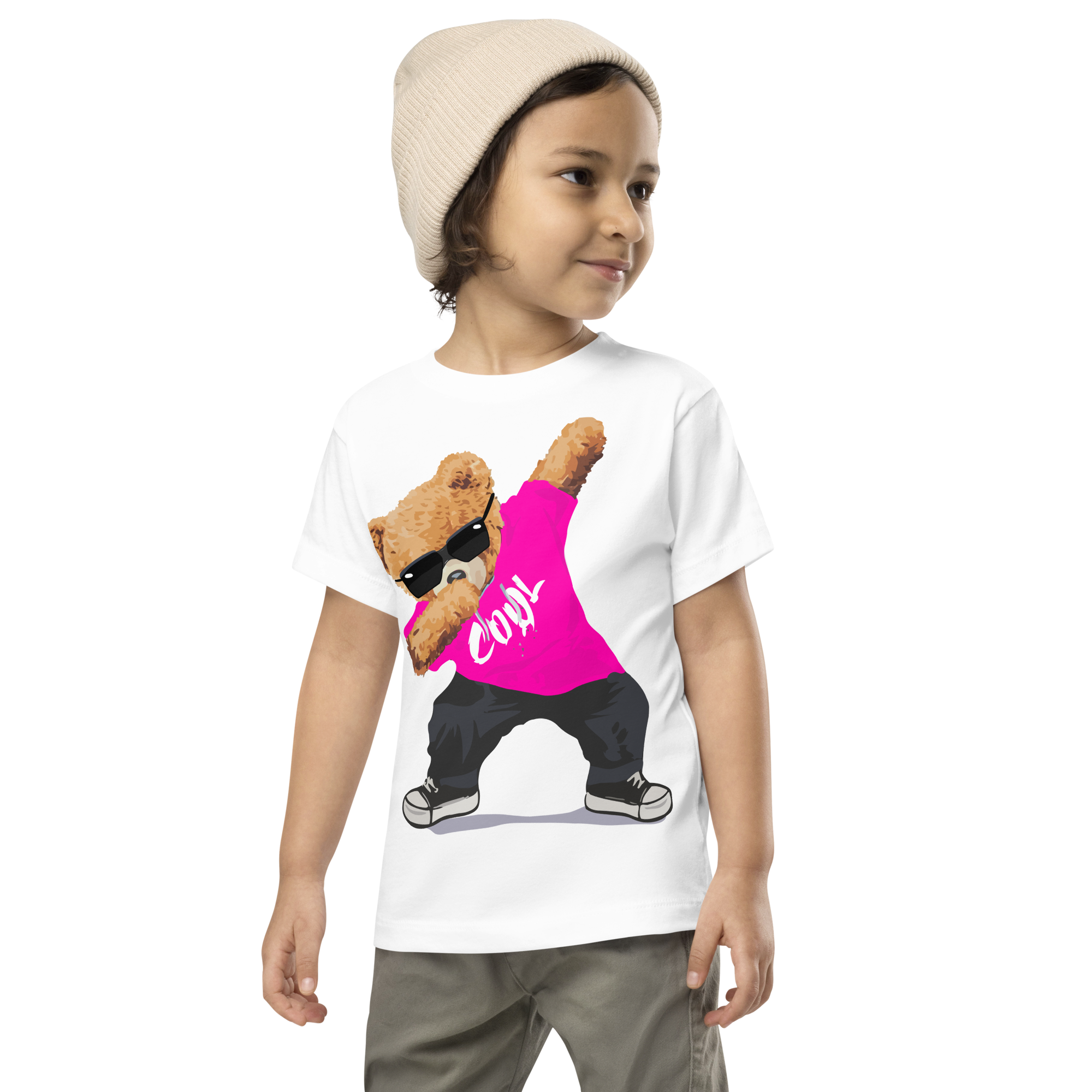 Pink Cool Bear Tee