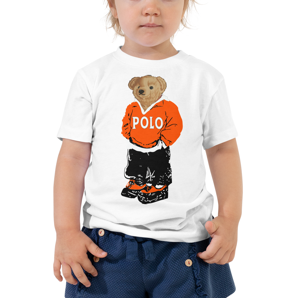 Orange Polo Bear Tee