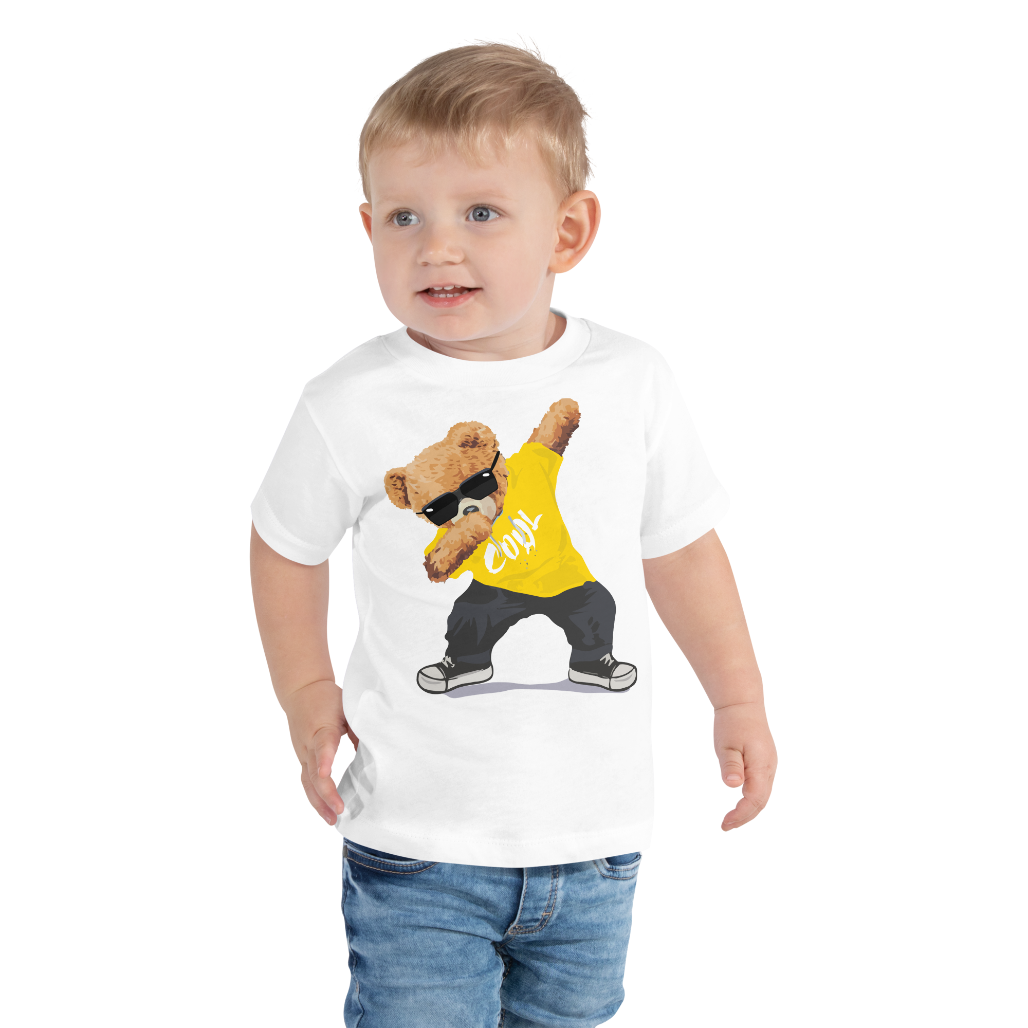 Yellow Cool Bear Tee