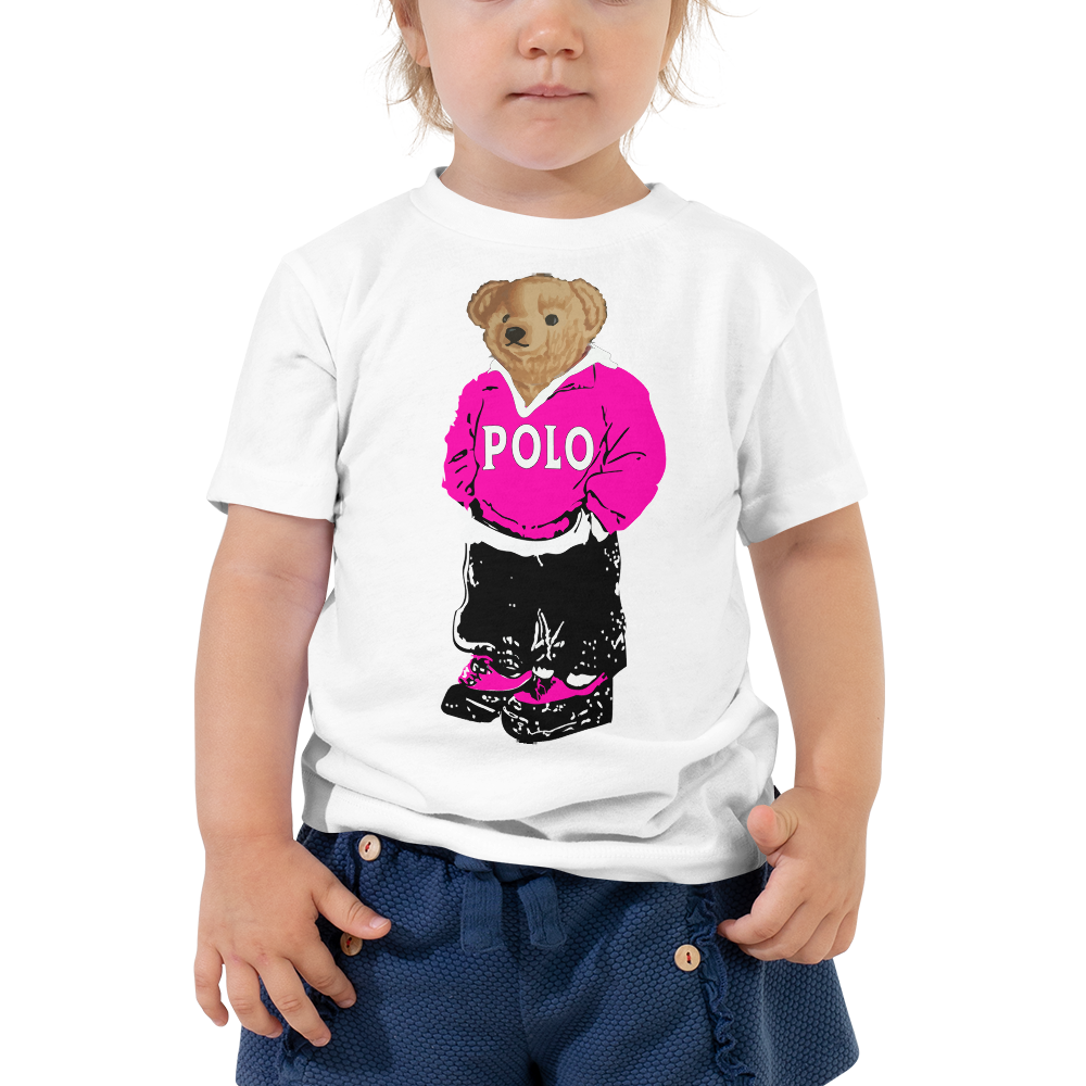 Pink Polo Bear Tee