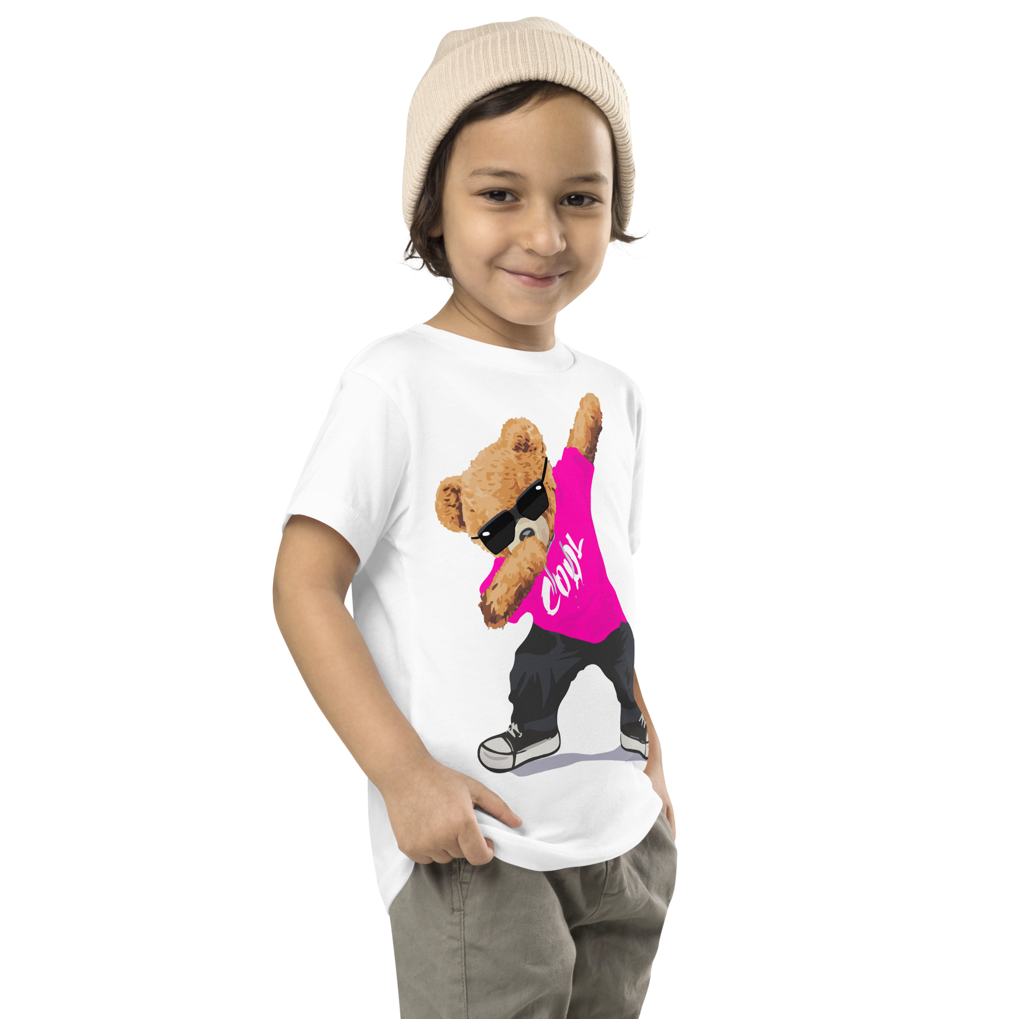 Pink Cool Bear Tee
