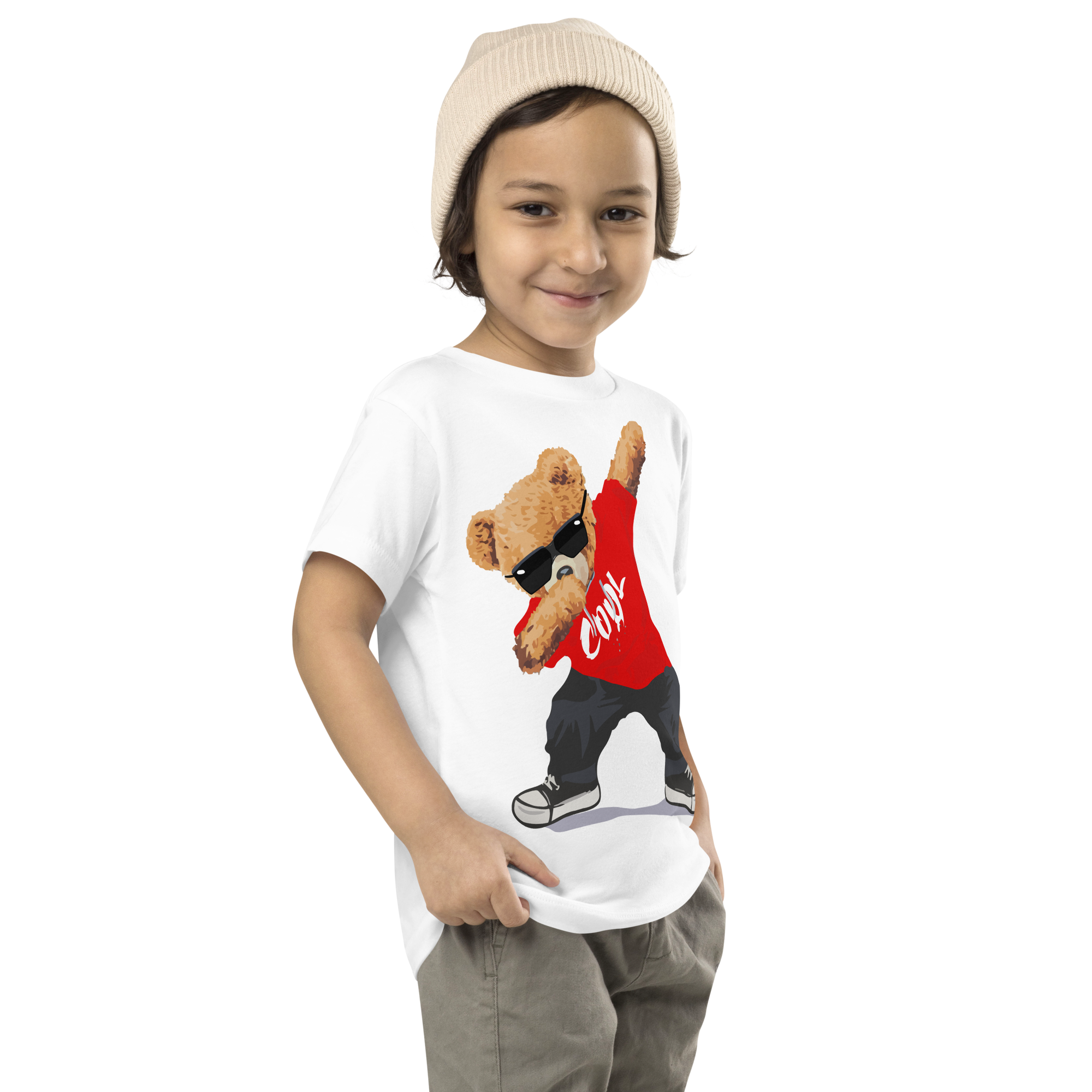 Red Cool Bear Tee