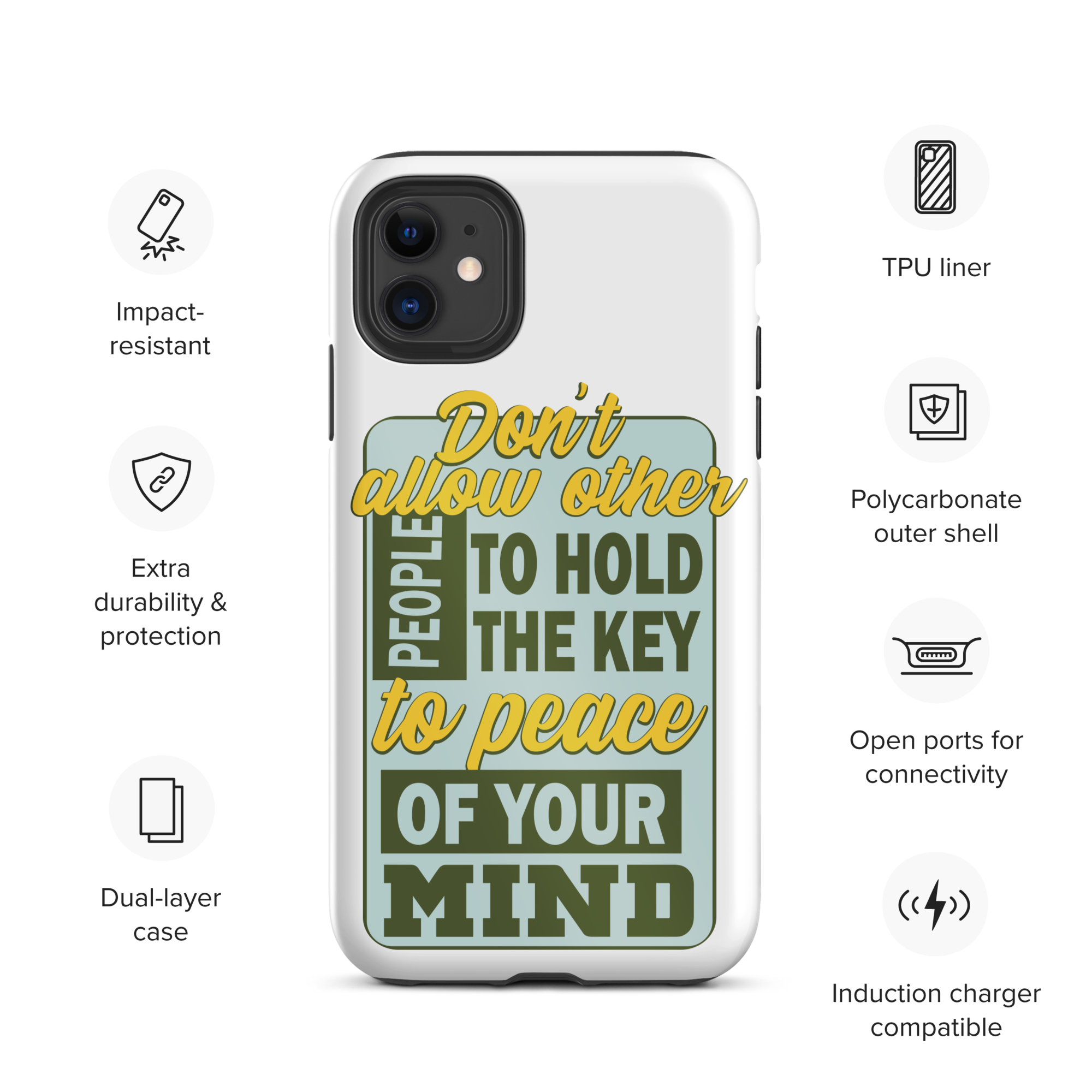 Don't Allow - Tough iPhone case