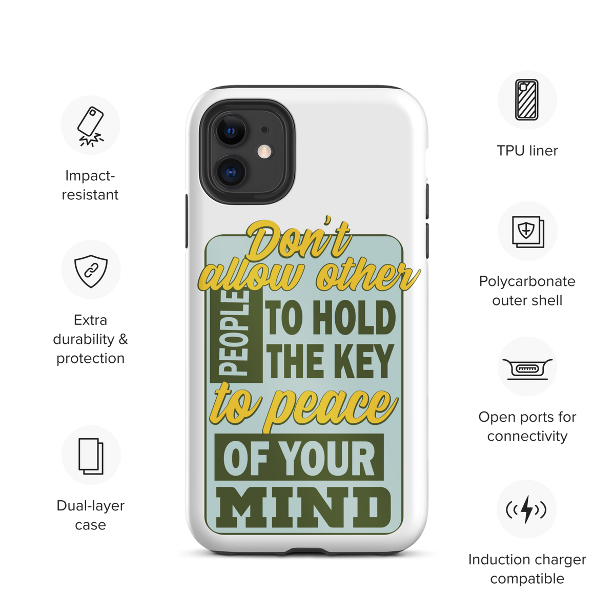 Don't Allow - Tough iPhone case