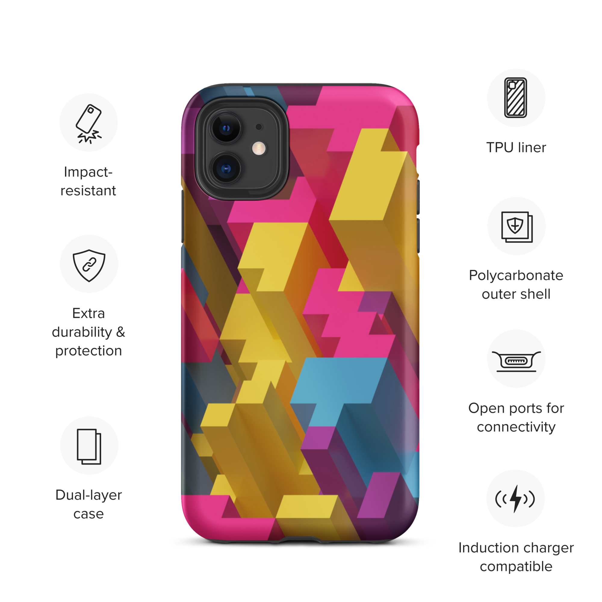 Tough iPhone case