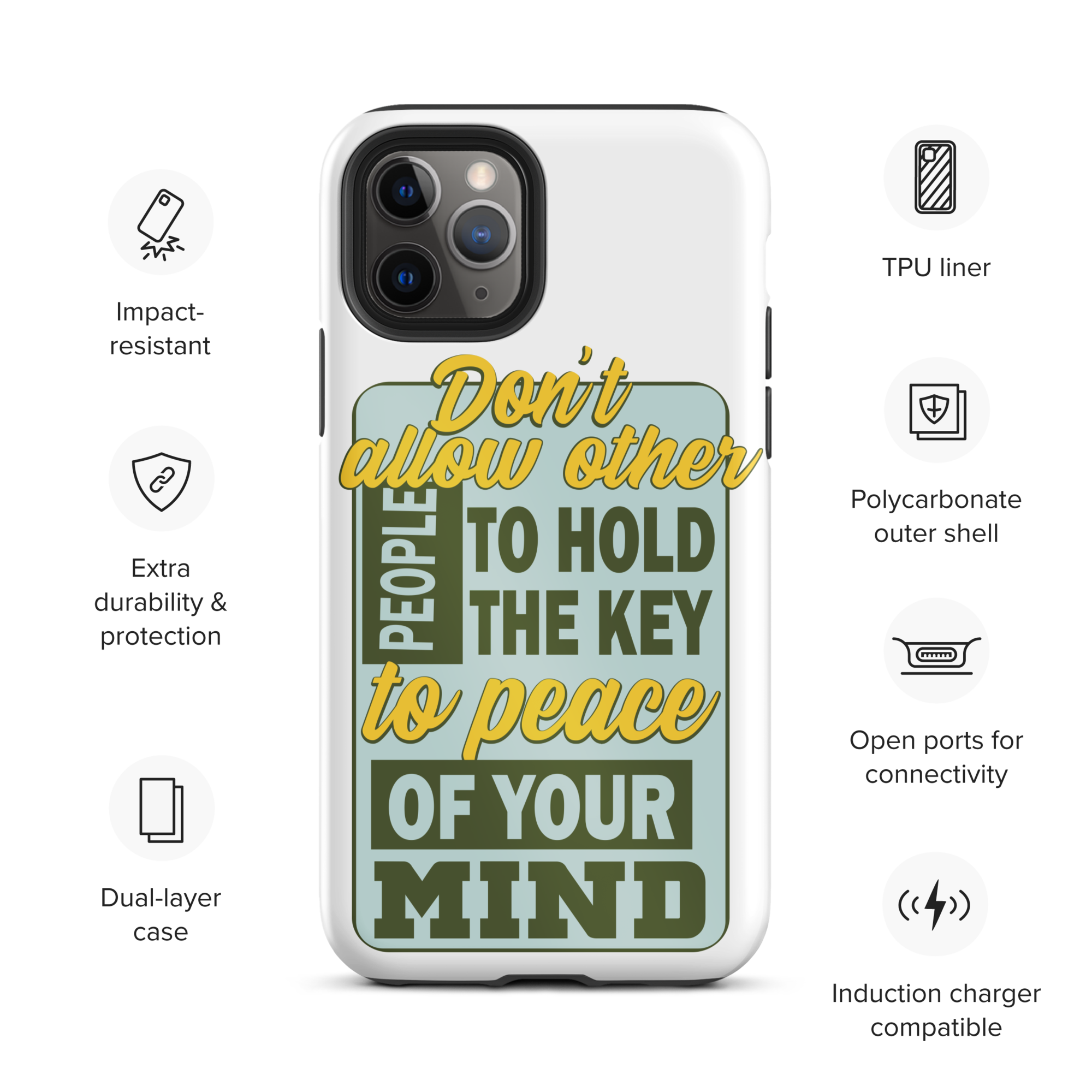 Don't Allow - Tough iPhone case