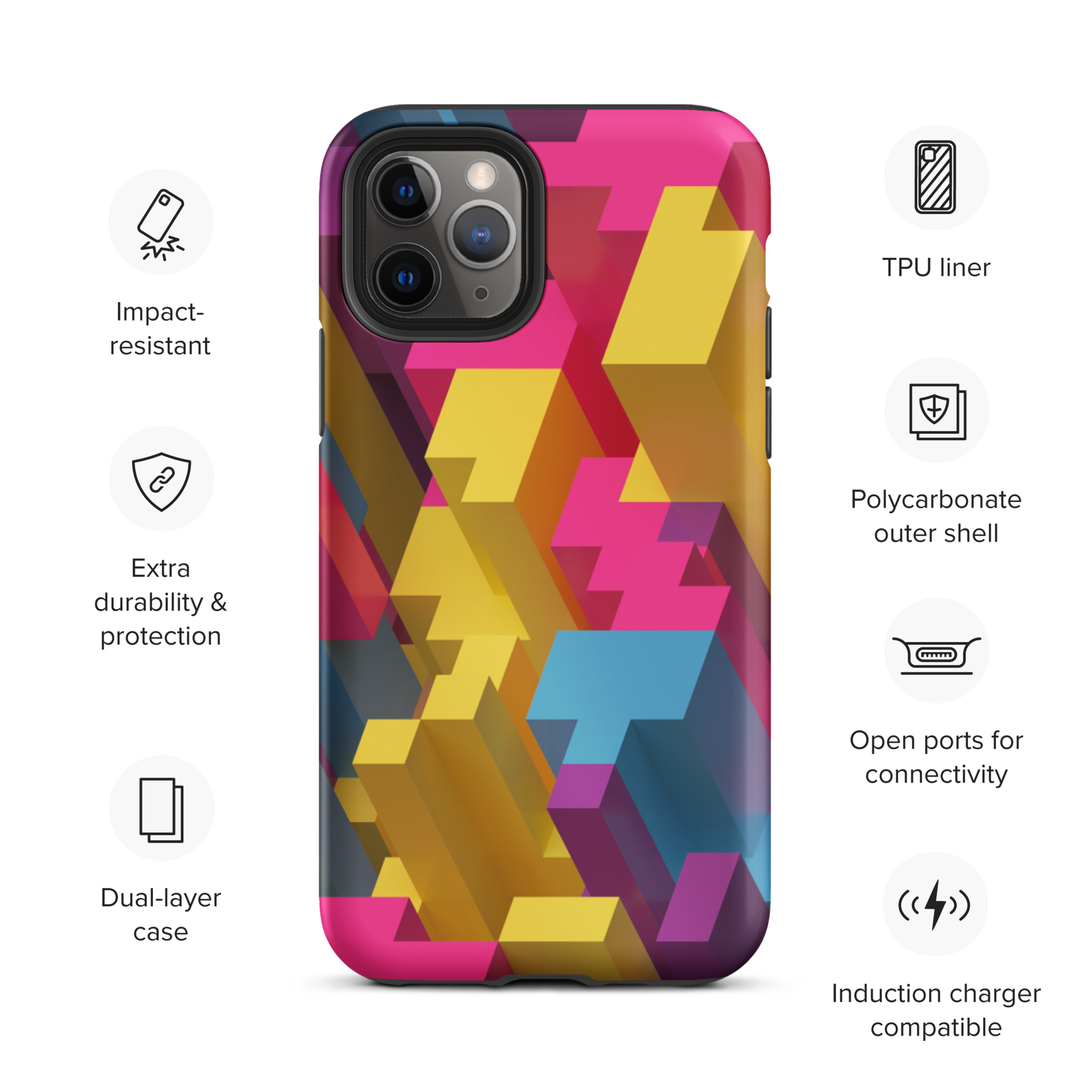 Tough iPhone case