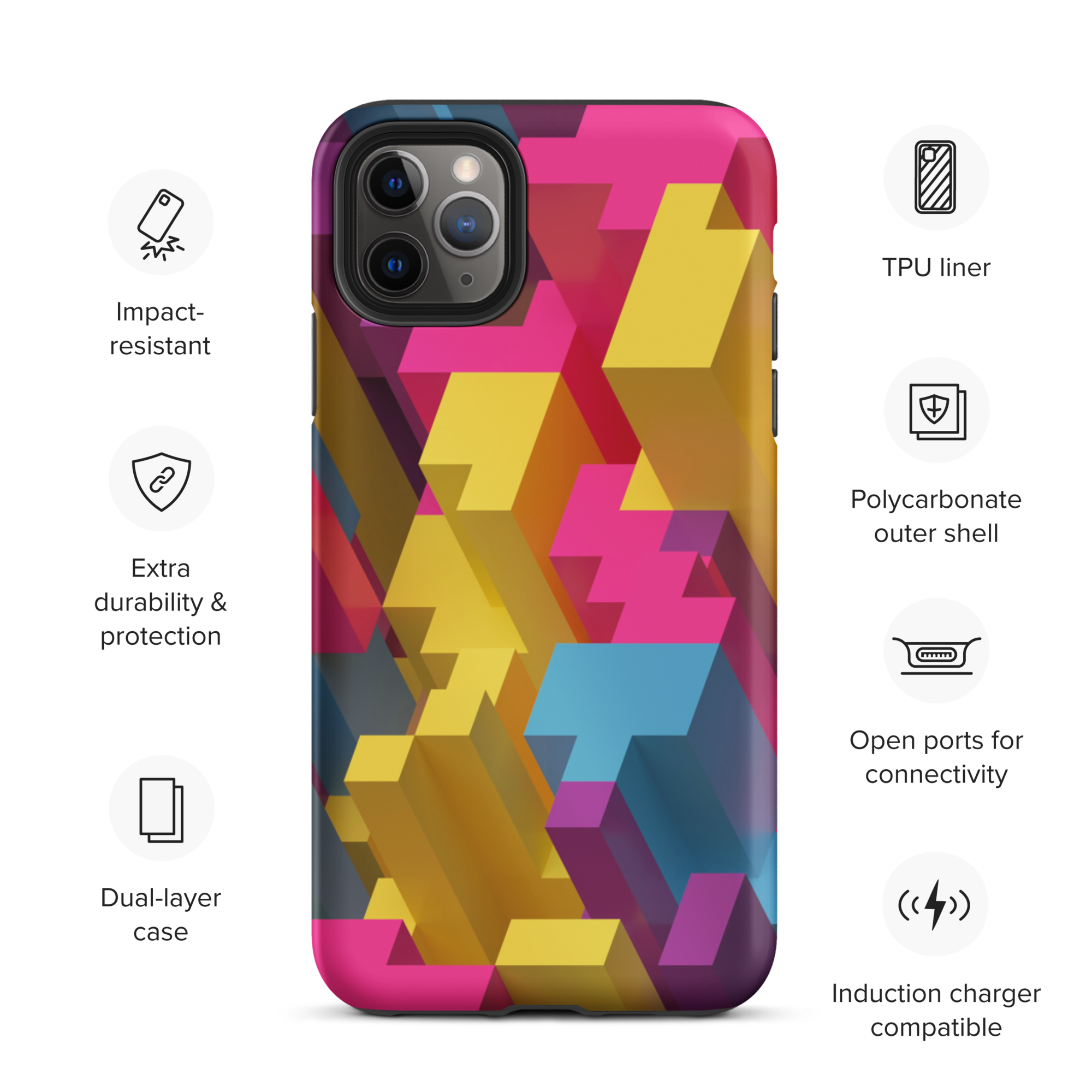 Tough iPhone case
