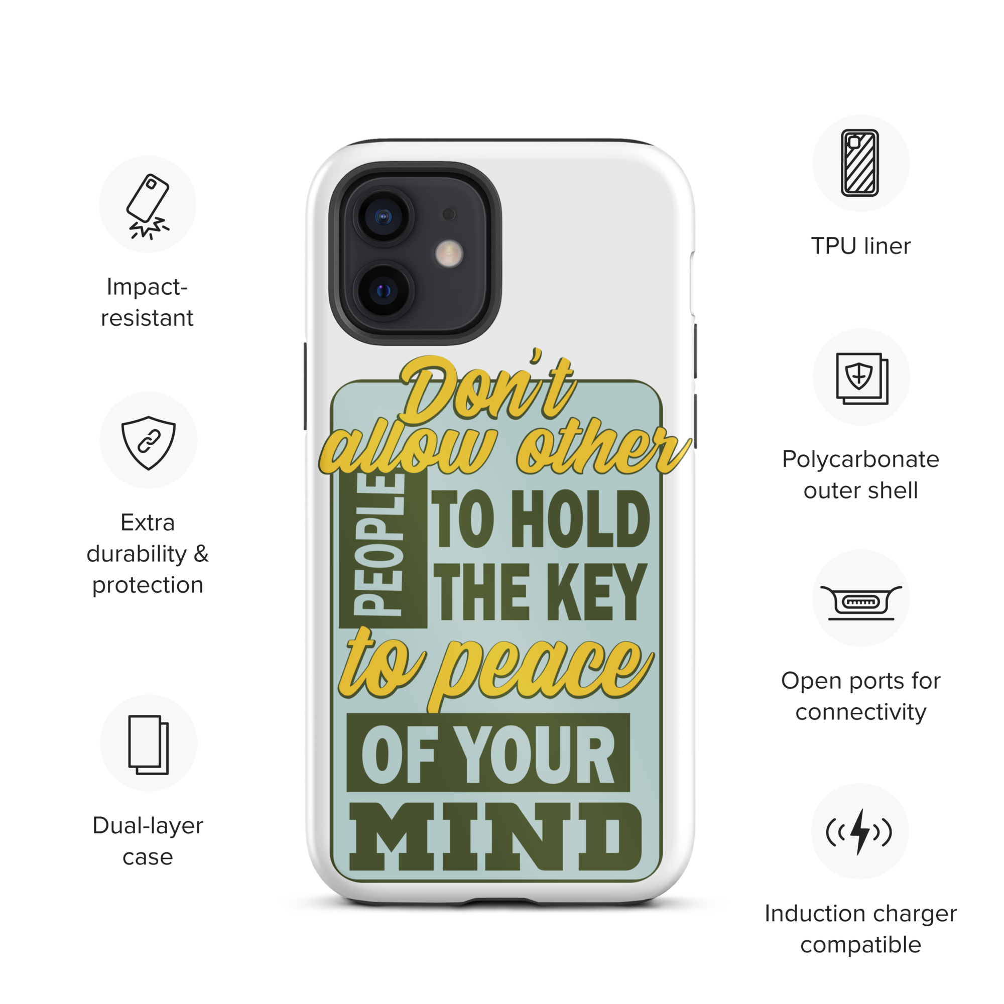 Don't Allow - Tough iPhone case