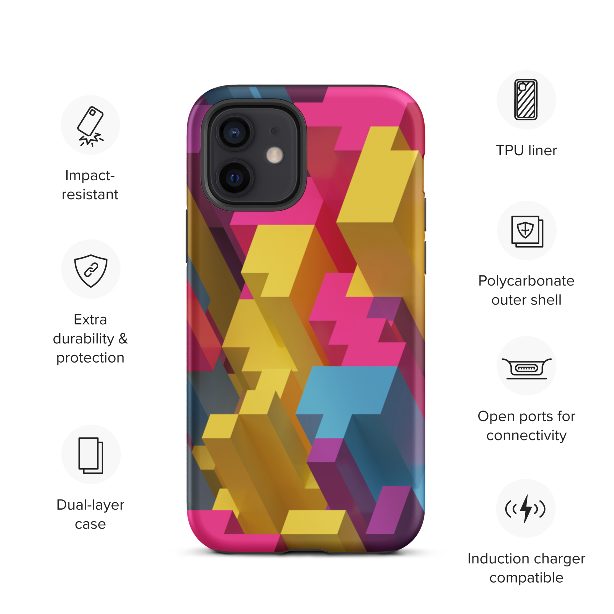 Tough iPhone case