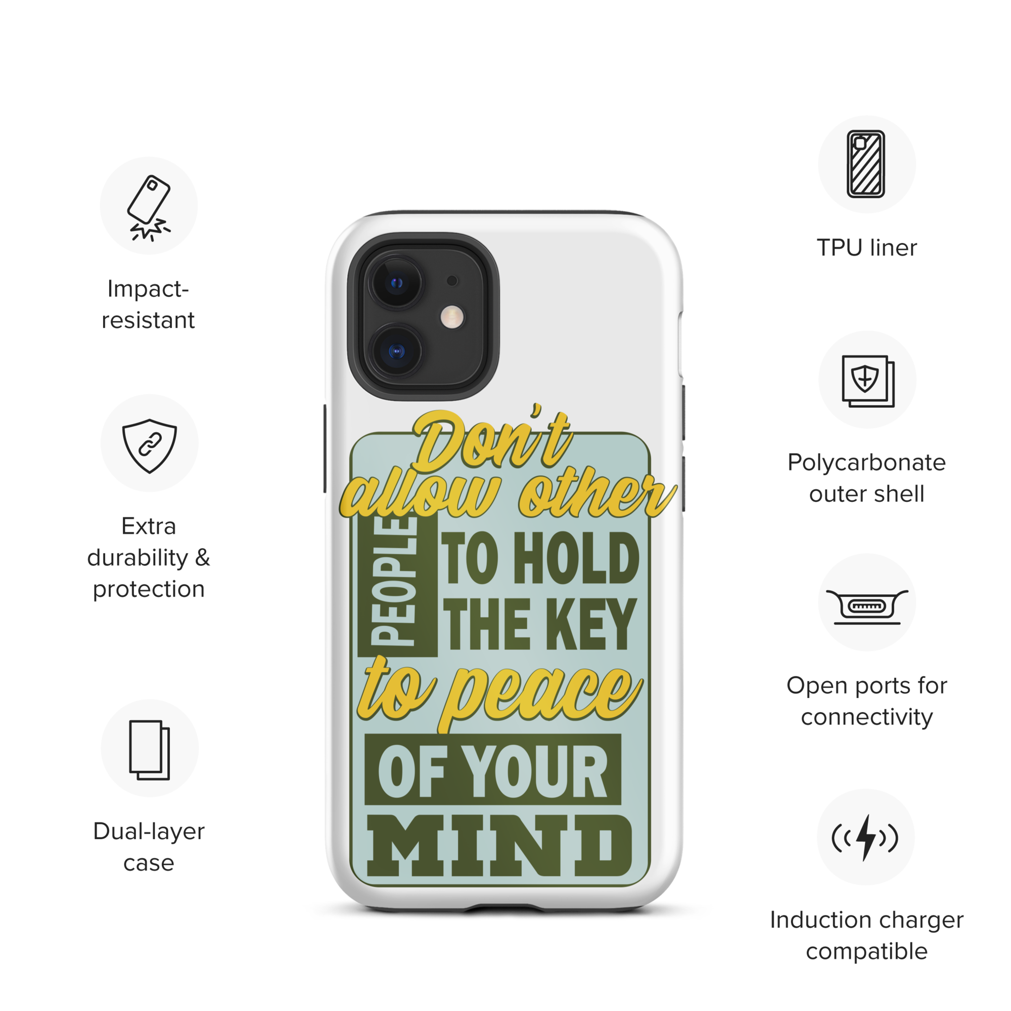 Don't Allow - Tough iPhone case