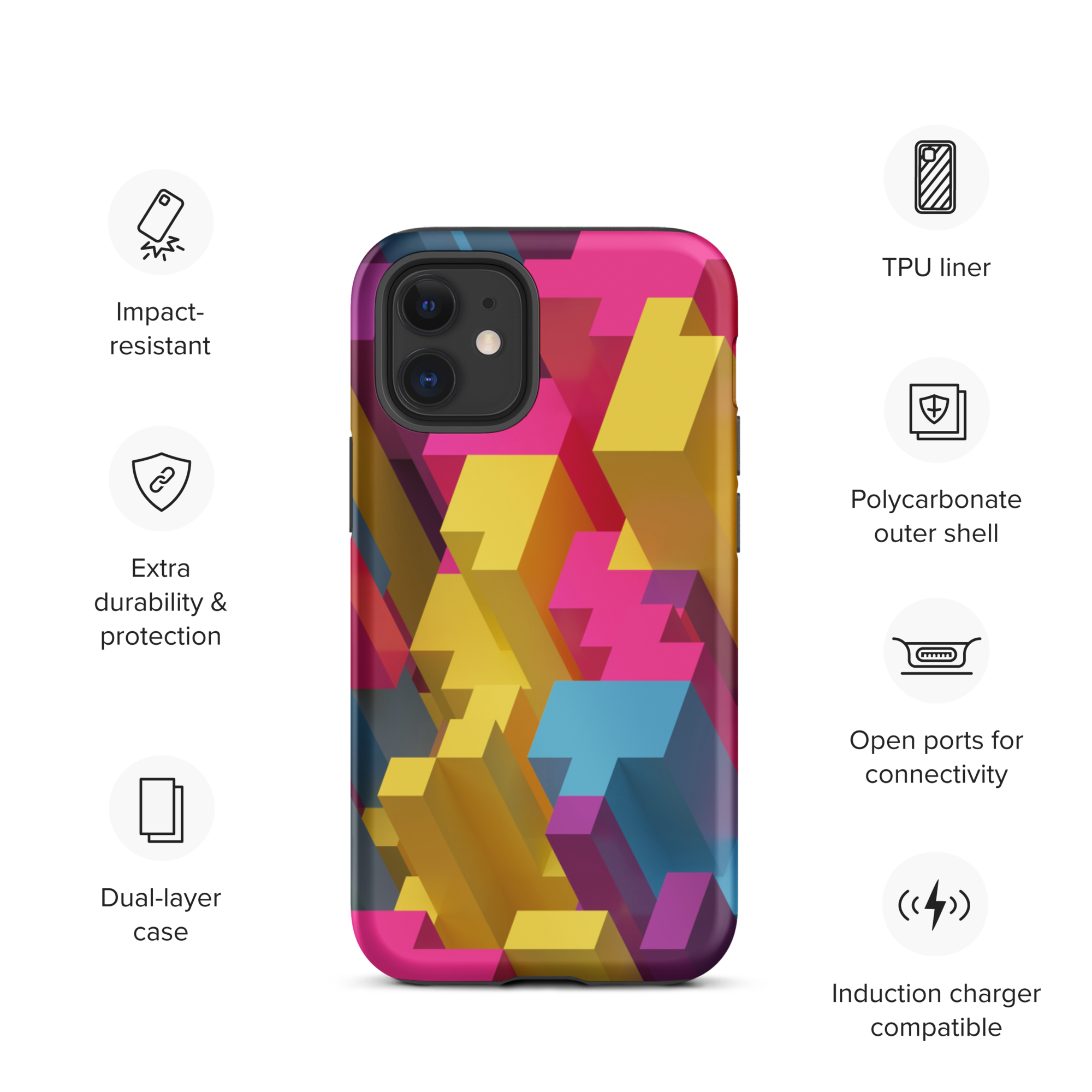 Tough iPhone case