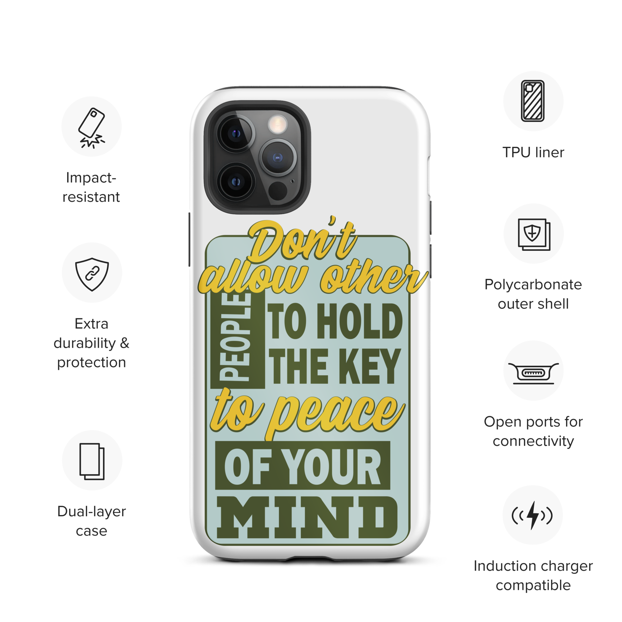Don't Allow - Tough iPhone case