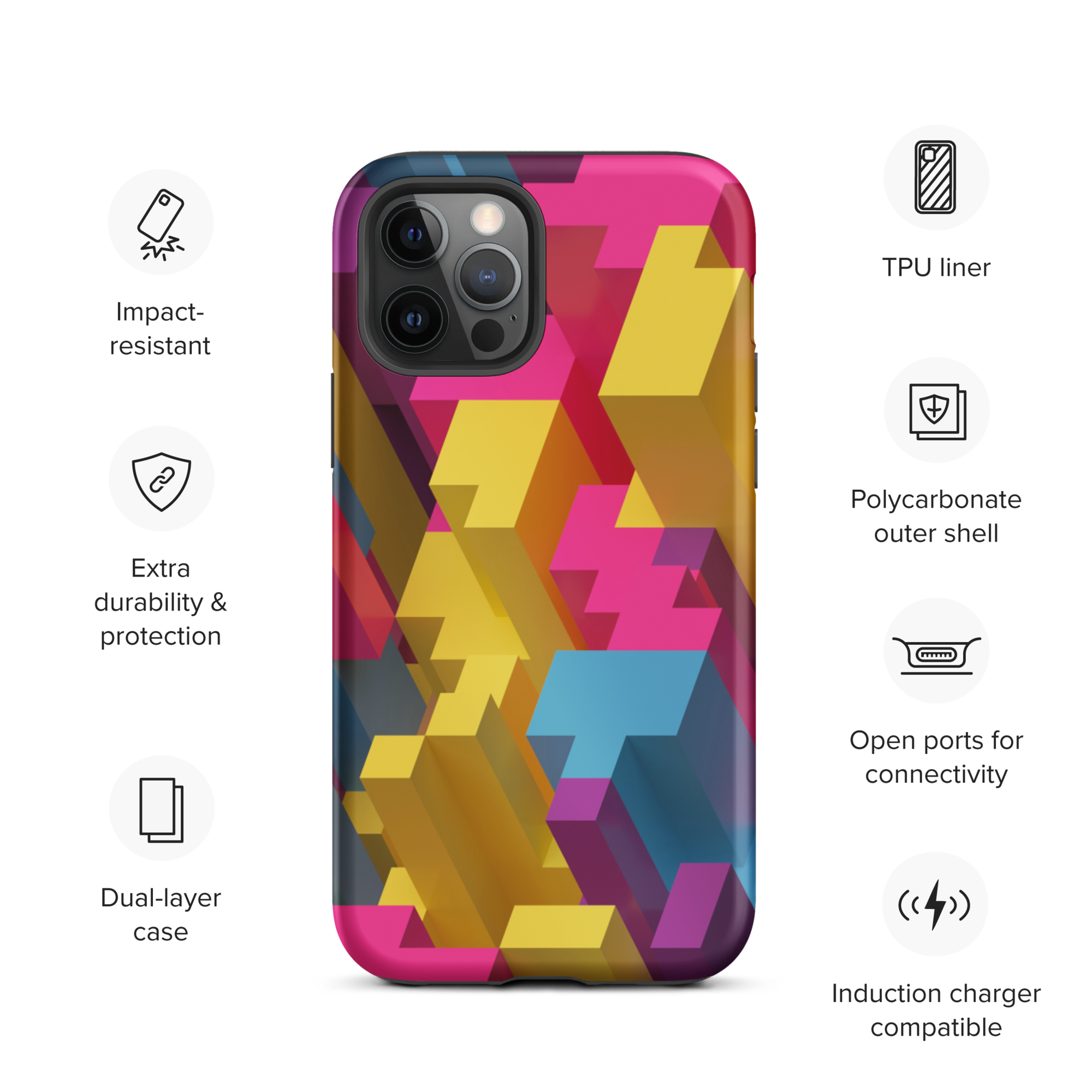 Tough iPhone case
