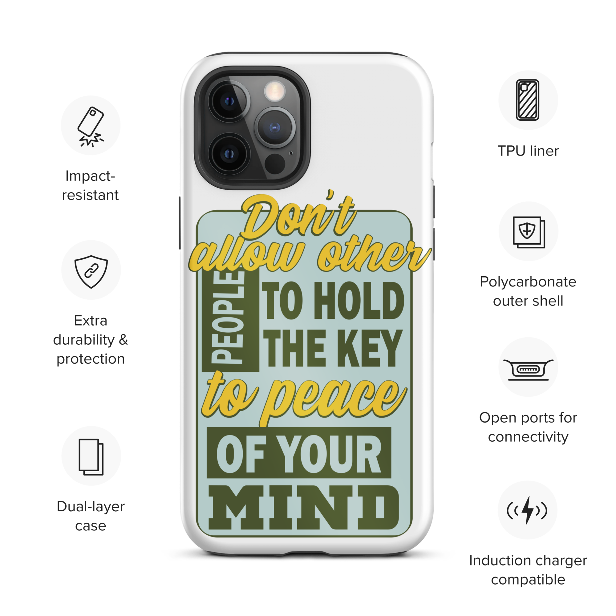 Don't Allow - Tough iPhone case